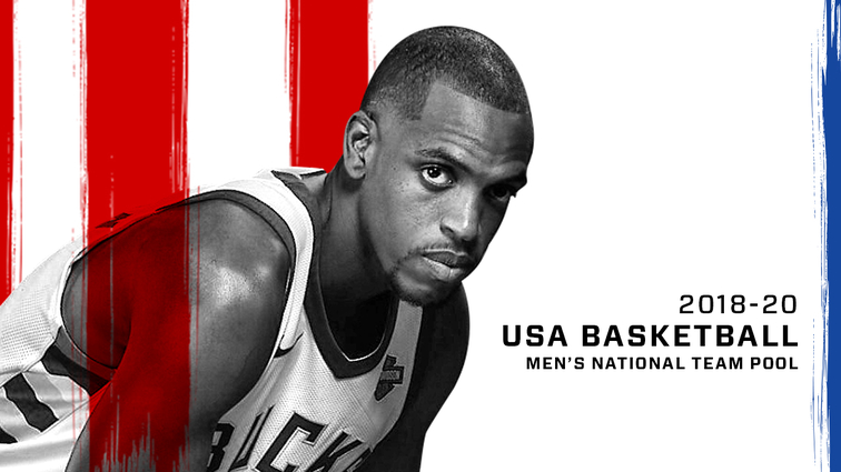 Khris Middleton Named to 2018-20 USA Men's National Basketball Team Roster