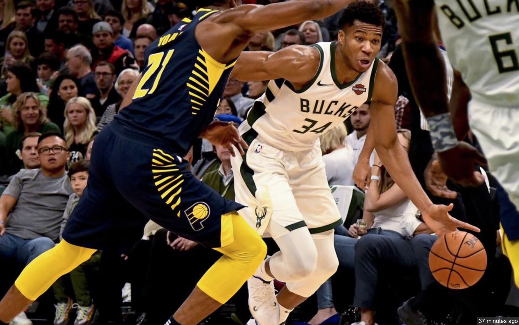 Bucks Beat Pacers 118-101 In First Game At Fiserv Forum
